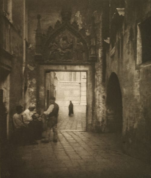 Dans les Calli Marissiaux, Gustave  (Belgian, 1872-1929)