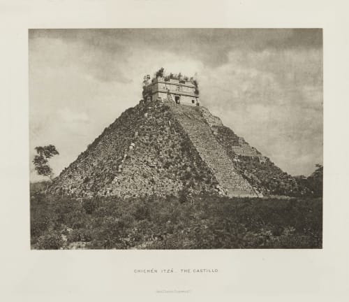 Chichen Itza, the Castillo Maudslay, Alfred Percival  (British, 1850-1931)