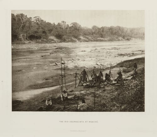The Rio Usumacinta at Menché Maudslay, Alfred Percival  (British, 1850-1931)