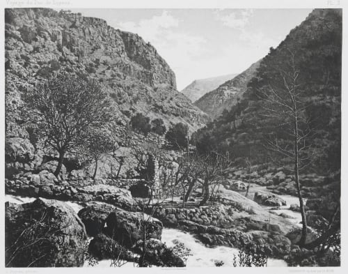 PL. 3 Nahr-El-Kelb Vignes, Louis  (French, 1831-1896)