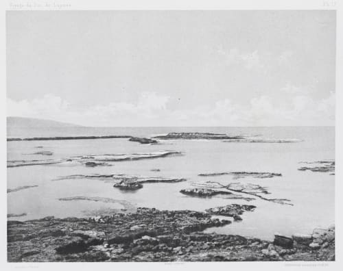 PL. 17 Tyr: Brise-Lames du Port Égyptien Vignes, Louis  (French, 1831-1896)