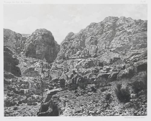 PL. 45 Petra Vignes, Louis  (French, 1831-1896)
