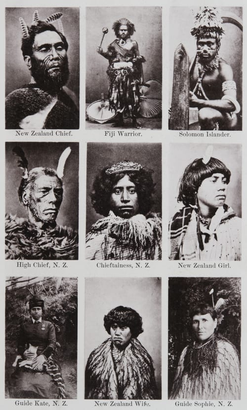 Plate XII. Portraits of South Sea Islanders Unknown 