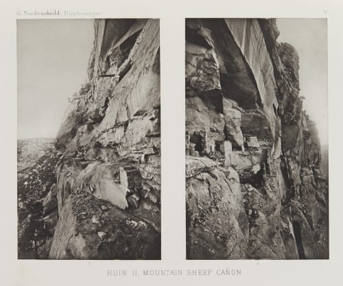 Mountain Sheep Canyon Nordenskiöld, Gustav  (Swedish, 1868-1895)