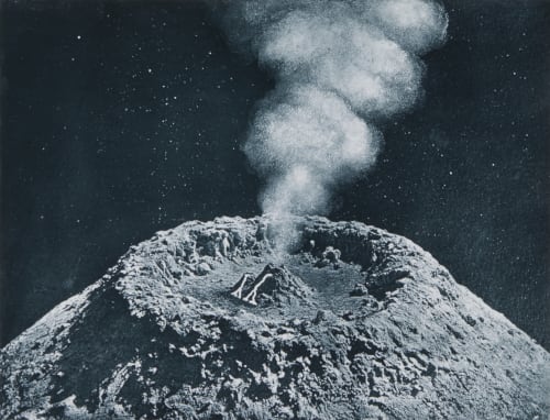 Crater of Vesuvius Nasmyth, James  (Scottish, 1808-1890)