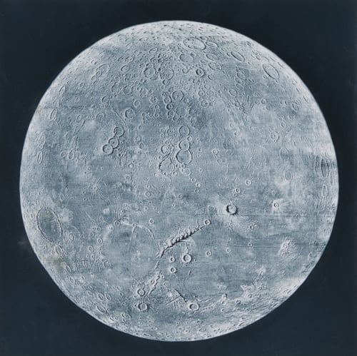 Picture of the Moon Nasmyth, James  (Scottish, 1808-1890)