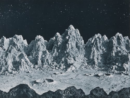 Group of Lunar Mountains Nasmyth, James  (Scottish, 1808-1890)