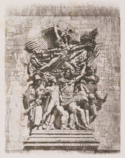 Le départ des volontaires (State 3) Nègre, Charles  (French, 1820-1880)