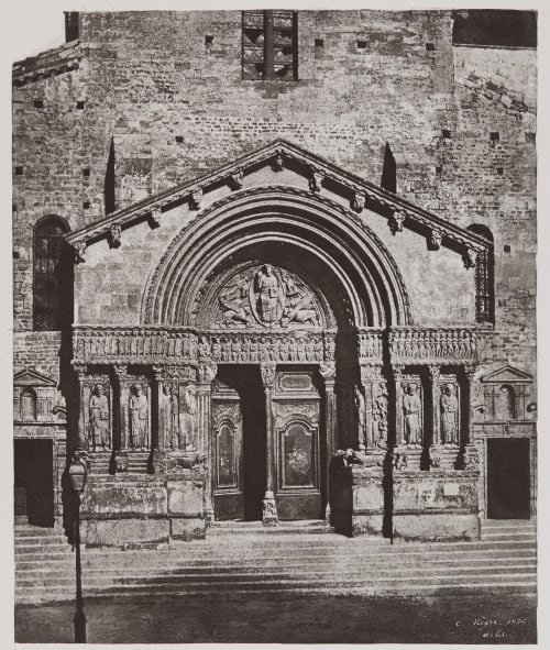 Portail de Saint-Trophime d’Arles Nègre, Charles  (French, 1820-1880)