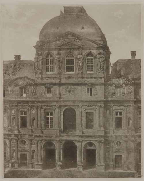 Le Louvre, Pavillon de l’Horloge Nègre, Charles  (French, 1820-1880)