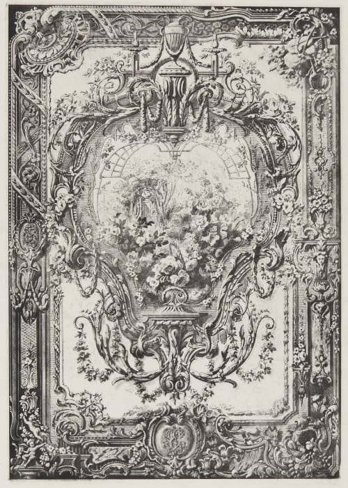 Reproduction d’un dessin industriel Pour le concours du duc de Luynes Guichard, Édouard  (French, 1815-1822)