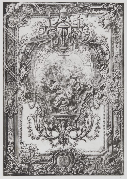 Reproduction d’un dessin industriel Pour le concours du duc de Luynes Guichard, Édouard  (French, 1815-1822)