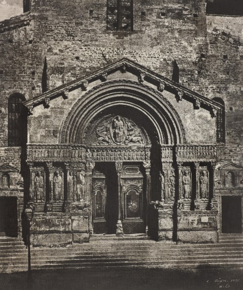 Portail de Saint-Trophime d’Arles Nègre, Charles  (French, 1820-1880)