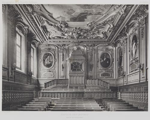 Faculté des Lettres (Pl. XXXIII) Nénot, Henri-Paul  (French, 1853-1934)