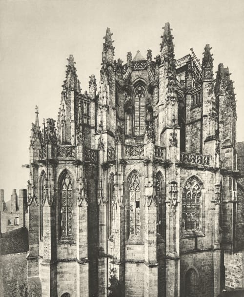 Pl. 8 Abside de l’Eglise abbatiale Magron, Henri  (French, 1845-1927)