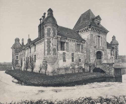67. Château de Mesnil-Guillaume Magron, Henri  (French, 1845-1927)