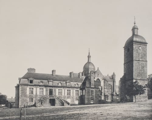 52. Ancienne abbaye de Saint-Sever Robert, Paul  (French, 1866-1898)