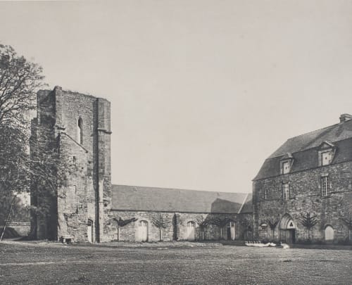51. Ruines du Prieuré de Plessis-Grimoult Robert, Paul  (French, 1866-1898)