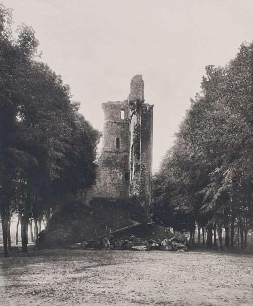 50. Ruines du Donjon, à Vire Robert, Paul  (French, 1866-1898)