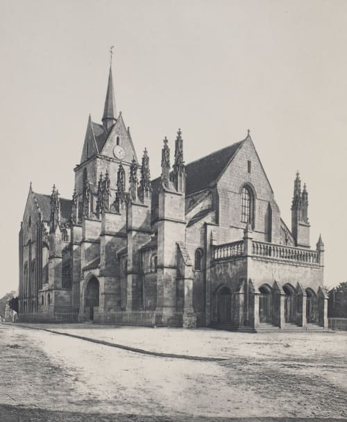 55. Église de Guibray, à Falaise Robert, Paul  (French, 1866-1898)