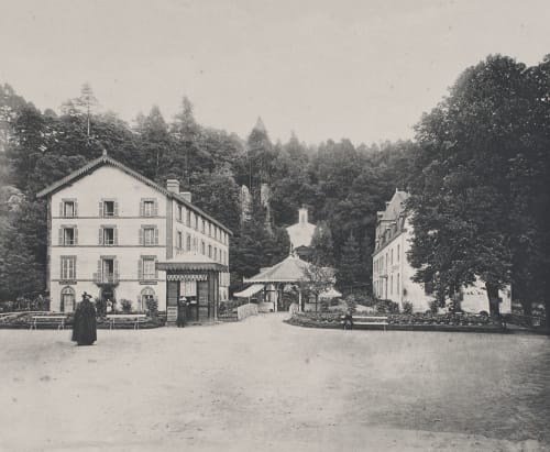 25. Bagnoles — Établissement Thermal Magron, Henri  (French, 1845-1927)