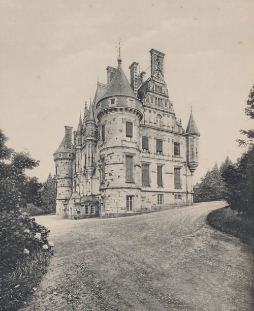 29. Château de Tessé-la-Madeleine Magron, Henri  (French, 1845-1927)
