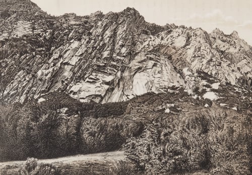 Granite _ Little Cottonwood Canon Wahsatch Mts O'Sullivan, Timothy  (American, 1840-1882)