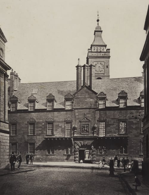 The College, from College Street Annan, Thomas  (Scottish, 1829-1887)