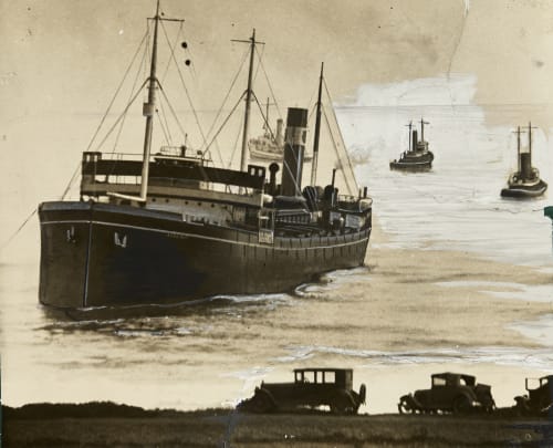 At Mercy of Pounding Seas Unknown 