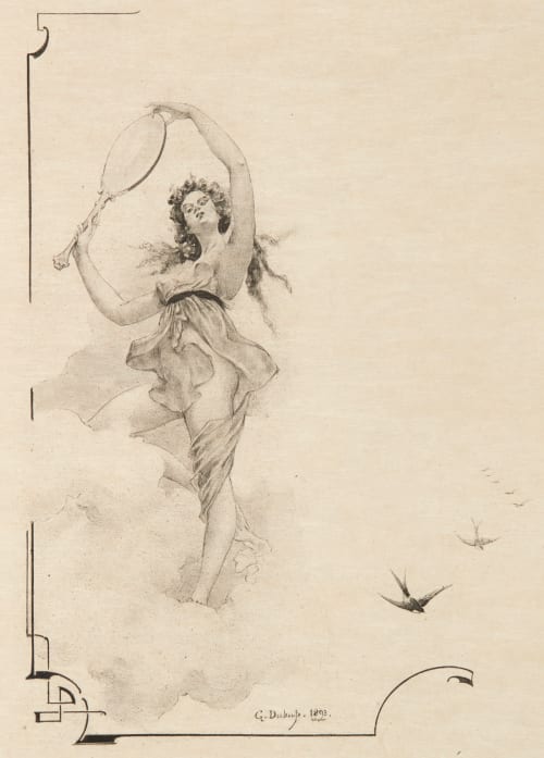 Catalogue Cover (alt) Dubufe, Guillaume  (French, 1853-1909)