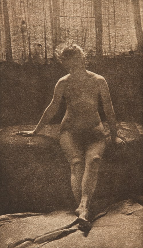 Étude de Femme (alt) Drains, Albert-Edouard  (French, 1855-1925)