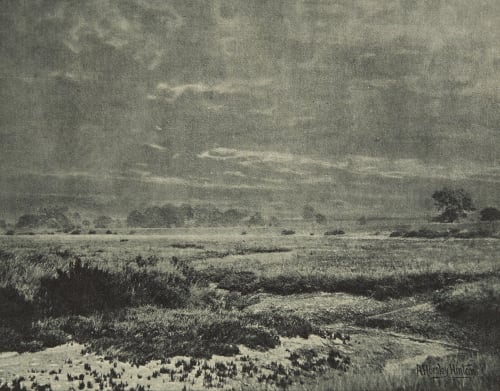 Prés salés Hinton, Alfred Horsley  (English, 1863-1908)