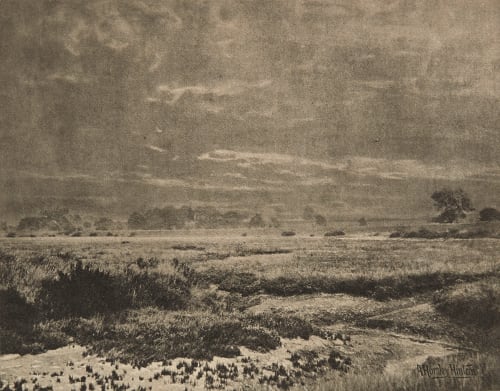 Prés salés (alt) Hinton, Alfred Horsley  (English, 1863-1908)