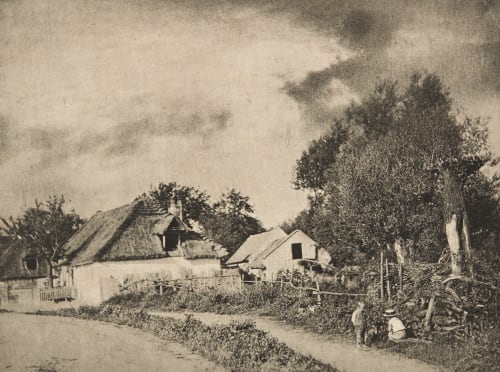 Rue de Village (alt) Strakosch, Julius  (Austrian, b.active 1890s)