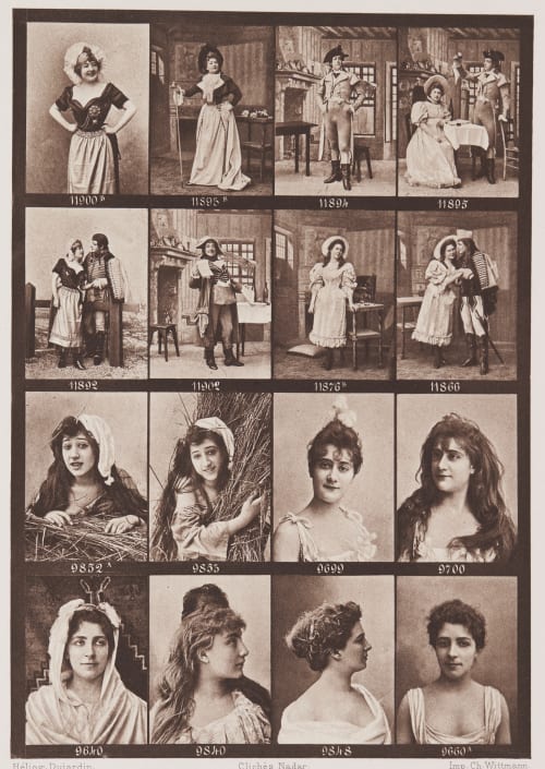 Nadar-Actualité (Mlle Villefroy) Nadar, Paul  (French, 1856-1939)