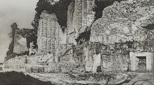 Primitive Fortifications. Palatine. N. W. Parker, John Henry  (British, 1806-1884)