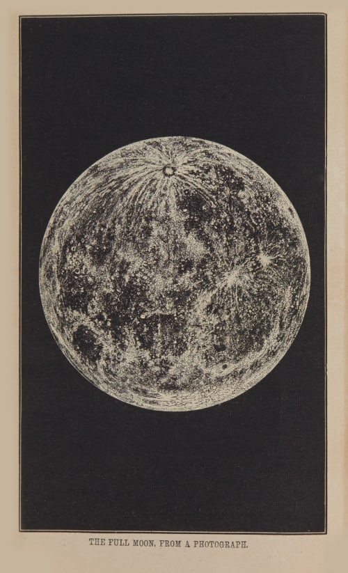The Full Moon, From a Photograph Rutherfurd, Lewis M.  (American, 1816-1892)
