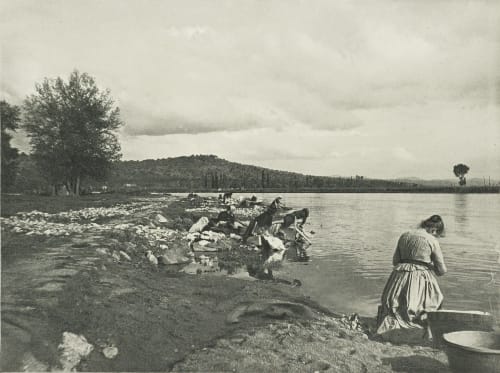 Lavandiéres en Auvergne Petit, Ch.  (British)