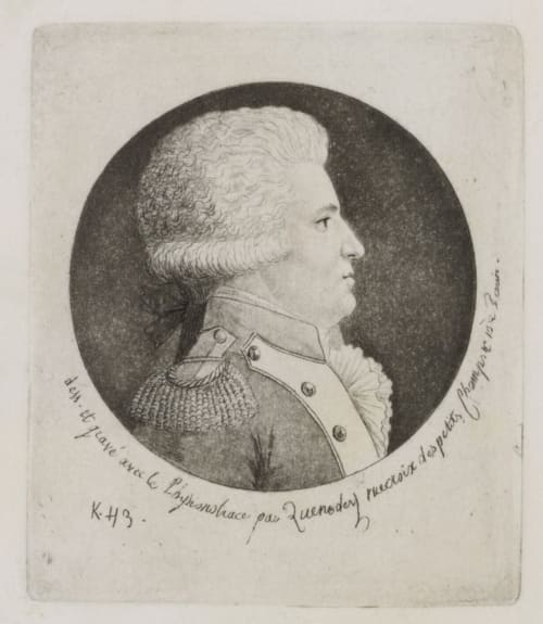 Physionotrace Quenedey, Edme  (French, 1756-1830)