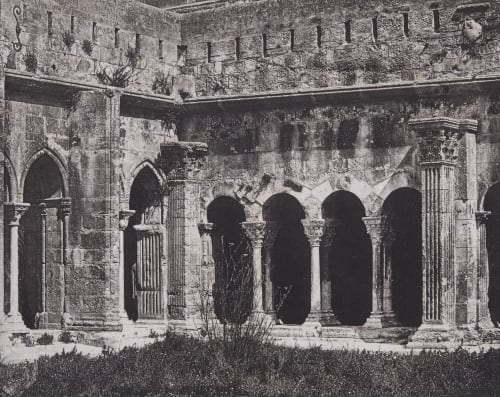 Arles. Intérieur du Cloître St. Trophime Bisson, Louis-Auguste  (French, 1814-1876)Bisson, Auguste-Rosalie  (French, 1826-1900)