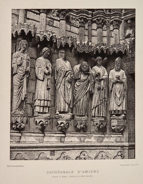 Cathédrale D’Amiens Bisson, Louis-Auguste  (French, 1814-1876)