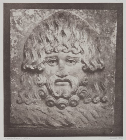 P. LXX Mascaron de Jupiter Plvvis Laffon, Louise  (French, active 1859–1870)