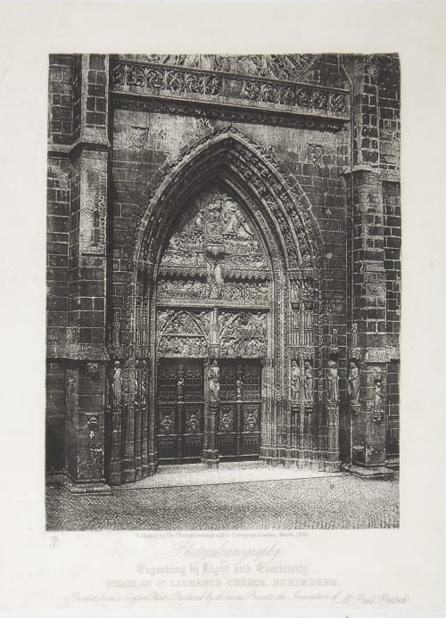 Porch of St. Laurent’s Church, Nuremberg Fenton, Roger  (British, 1819-1869)