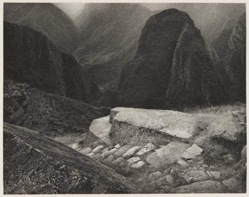 Lower Macchu Picchu and the Urubamba valley Edward Ranney  (American, b.b.1962)