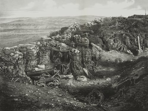 Fig. 62a Interior of the Korniloff Bastion Robertson, James  (British, 1813-1888)