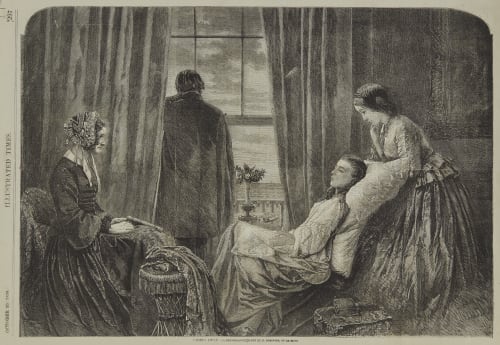 Fading Away Robinson, Henry Peach  (British, 1830-1901)