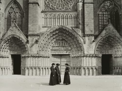 Cathédrale Saint-Pierre (Les Grandes Portes) Robuchon, Jules Cesar  (French, 1840-1922)