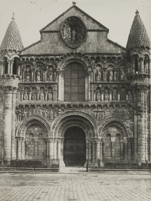 Pointers (Vienne) Église Notre-Dame la Grande Robuchon, Jules Cesar  (French, 1840-1922)