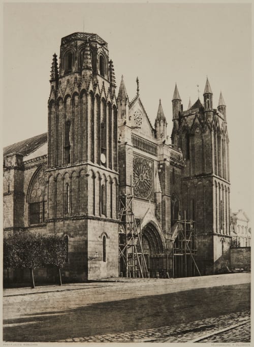 Pointers (Vienne) Cathédral Saint-Pierre Robuchon, Jules Cesar  (French, 1840-1922)