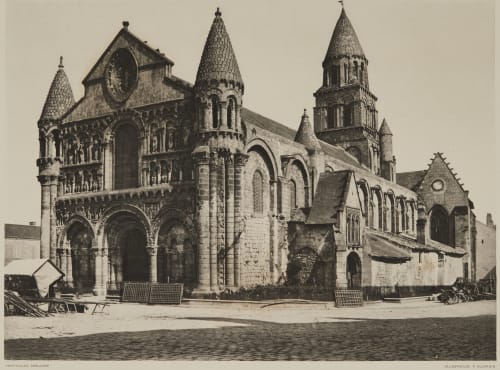 Pointers (Vienne) Église Notre-Dame-la-Grande Robuchon, Jules Cesar  (French, 1840-1922)
